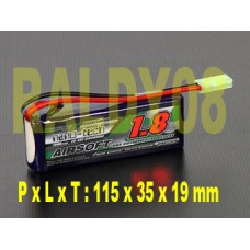 Turnigy nano-tech 1800mah 3S 20~40C Lipo AIRSOFT Pack